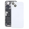 iPhone 14 Glass Back Cover with Holder - White