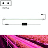 LED Plant Lamp Household Full Spectral Filling Hard Lamp Strip, Style: 50cm 1 Head(Pink Light EU Plug)