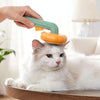 Cat & Dog De-Shedding Comb - Yellow - Gentle & Effective