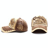 JAMONT 12970 Tiger Head Pattern Sun Hat Embroidery Baseball Cap Cotton Outdoor Leisure Cap, Size:One Size(Coffee)