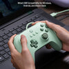 8BitDo Youth Edition Wired Gaming Controller For PC / Windows 10 / 11 / Steam Deck / Raspberry Pi / Android(Green)