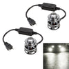 1 Pair H7 27W / DC12V Car Aluminum Alloy LED Headlight (White Light)