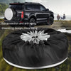 80x47cm 210D Oxford Cloth Car Waterproof Dirt-resistant Tire Protective Cover