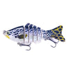 HENGJIA JM062 7 Section Fish Fake Lures VIB Minnow Fishing Lures, Size: 10cm 15g(12)