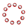 10 PCS 0.5W B8.5 Wedge Instrument Panel LED Light Dashboard Gauge Cluster Indicator Lamp Bulb(Red Light)