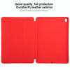 For iPad Air 3 10.5 inch Horizontal Flip Smart Leather Case with Three-folding Holder(Red)