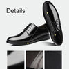 Suit Groomsmen Men Shoes Business Formal Casual Leather Dhoes, Size: 41(Black)