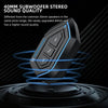 X6 Helmet Bluetooth Headset Wireless Waterproof Moto Handsfree Stereo Headphone(Soft Line Wheat)