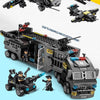 SWAT Shape Mecha Building Blocks Small Particle Assembled Educational Toys, Spec: Blackhawk SWAT 8577