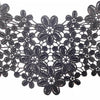 Gold Brown Lace Collar Three-dimensional Hollow Embroidered Fake Collar DIY Clothing Accessories, Size: About 45 x 26cm