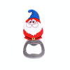 Magnetic Cute Cartoon Stainless Steel Bottle Opener Refrigerator Sticker Decoration, Style: Santa Claus