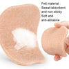 2pcs /Set Felt Tongue Stickers Soft Rebound Self-Adhesive Forefoot Pads, Size: L 8.5x6.5x0.3cm(White)