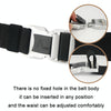 Outdoor Leisure Aluminum Alloy Safety Buckle Belt, Length: 125cm(Dark Khaki)