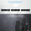 BMAX B1 Pro Windows 10 Mini PC, 8GB+128GB, Intel Celeron N4000, Support HDMI / VGA / RJ45(US Plug)