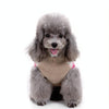 XXS Christmas Snowflake Dog Sweater (Rose Red)