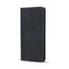 For Samsung Galaxy S9 Skin-feel Calfskin Texture Magnetic Dual-Fold Horizontal Flip Leather Case with Holder & Card Slots & Wallet(Black)