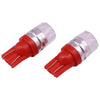 2 PCS T10 1.5W 60LM 1 LED Red COB LED Brake Light for Vehicles, DC12V(Red)