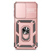 For Samsung Galaxy A26 5G Sliding Camshield Holder Phone Case(Rose Gold)
