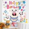 Birthday Layout Hanging Cloth Children Photo Wall Cloth, Size: 180x200cm Velvet(5)