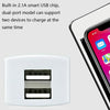 3 PCS Universal Car Intelligent Reverse Connection Lithium Battery Electric Car Mobile Phone Charger, Style:Extended Version Black 1A