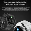 GT3Pro 1.28-Inch Health Monitoring Bluetooth Call Smart Watch With NFC, Color: Black Silicone