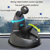 F4206 Suction Cup Double Head Car USB Fan(Black)
