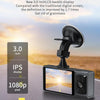 3 Camera Lens 3-inch IPS Screen WiFi Car Dash Cam 1080P Night Vision Dash Camera for Cars 32G