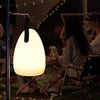 16 Colors LED Night Light with Handle Hanging Lantern USB Rechargeable Table Lamp(Cylinder)