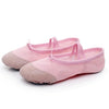 Flats Soft Ballet Shoes Latin Yoga Dance Sport Shoes for Children & Adult(Pink)