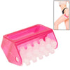 Anti Cellulite Cell Roller Massager Leg Thigh Slimming(Magenta)