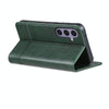 For Samsung Galaxy A56 5G AZNS Magnetic Calf Texture Flip Leather Phone Case(Dark Green)