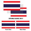 90 x 150cm Thailand Flag No. 4 Polyester Decorative Flag