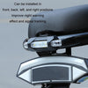 Motorcycle Bicycle Charging Strobe Decorative Warning Tail Light(Red Light)