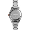 SKMEI 1534 elegant waterproof quartz steel band watch with diamond inlay(Silver)