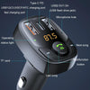 36W Car Bluetooth MP3 Player FM Transmitter Multifunctional Car Charger, Model: S-15PD