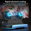 YCE-V279 10 in 1 USB-C Gaming Dock Station Hard Disk Enclosure with Detachable Fan(Blue Black)