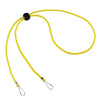 10pcs Mask Anti-lost Adjustable Lanyard and Ear Hook(Yellow)