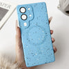For Samsung Galaxy S20 Ultra Starry Sky TPU Shockproof MagSafe Phone Case(Sierra Blue)
