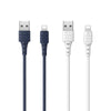 REMAX RC-179i 2.4A 8 Pin High Elastic TPE Fast Charging Data Cable, Length: 1m(White)