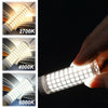 E12 15W 136 LEDs SMD 2835 Dimmable Corn Light Bulb, AC110-130V(White Light)
