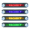 DC 12V Car LED Programmable Showcase Message Sign Scrolling Display Lighting Board with Remote Control(Green Light)