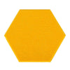 Polyester Fiber Wall Decoration Sound Insulation Cotton Sound Absorbing Board, Style: With Glue (Orange Yellow)