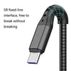 2 PCS ZZ034 USB To 8 Pin + USB-C / Type-C + Micro USB 3 In 1 Fast Charging Cable, Style: Mini-Red