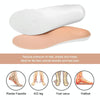 1 Pair 069 Sports Lightweight Breathable Shockproof Arch Of Foot Support Full Insole Shoe-pad, Size:S(Apricot)