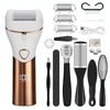 10pcs/set Household Electric Dead Skin Peeling Foot Grinder, Color: Gold