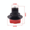 Yacht RV 12V 50A Battery DC Switch with 4pcs Terminals(Black)