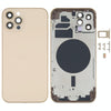 iPhone 12 Pro Back Cover Gold - SIM Tray & Lens