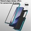 For Samsung Galaxy Z Fold5 AwQuer RFID Vertical Flip Card Bag Holder Leather Phone Case(Green)