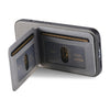For Samsung Galaxy A13 5G / A04s Twill Fabric Leather Vertical Flip RFID Card Bag Phone Case(Gray)