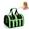 Small Green Breathable Pet Carrier Bag - Foldable & Portable